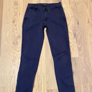Abercrombie & Fitch Navy Ankle Pants Size 00